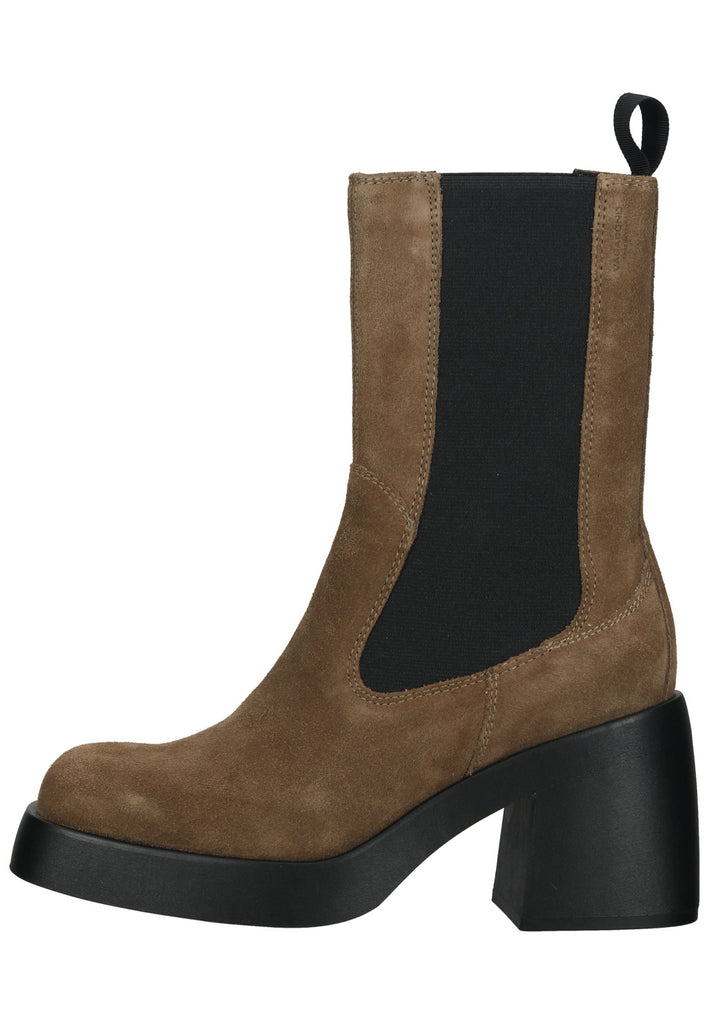 Vagabond Stiefelette Veloursleder/Textil Braun - surf4shoes