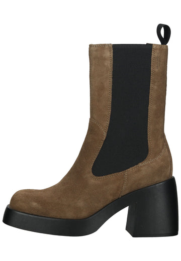 Vagabond Stiefelette Veloursleder/Textil Braun - surf4shoes