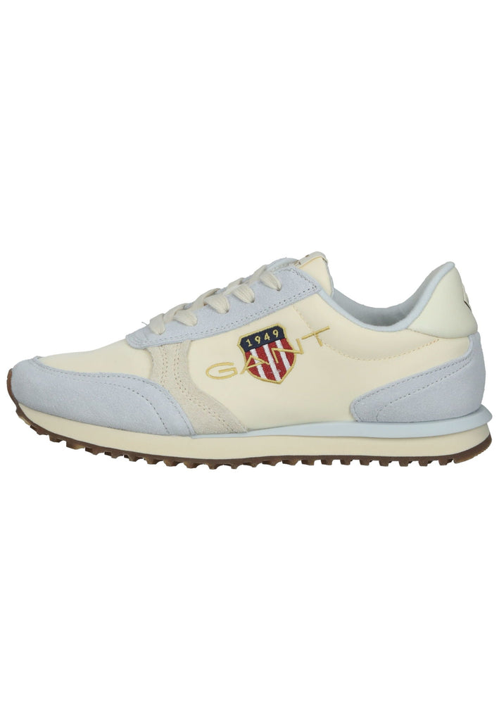 GANT Sneaker Veloursleder/Textil Cream - surf4shoes