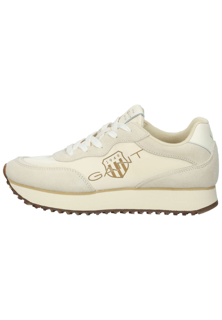 GANT Sneaker Veloursleder/Textil Hellbeige - surf4shoes