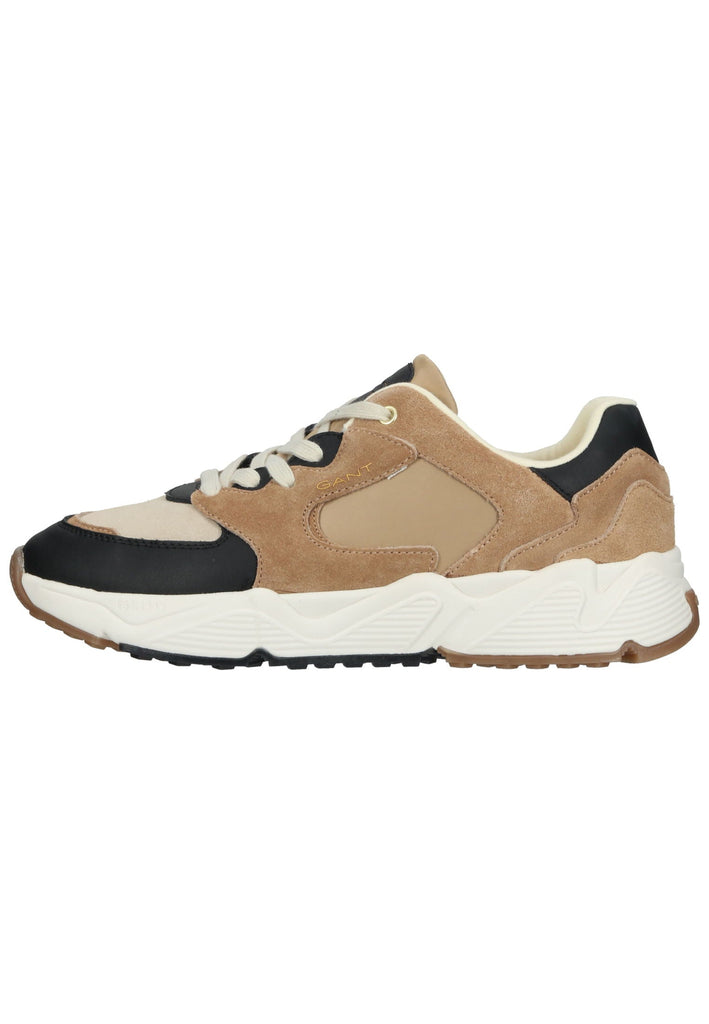 GANT Sneaker Leder Beige/Schwarz - surf4shoes