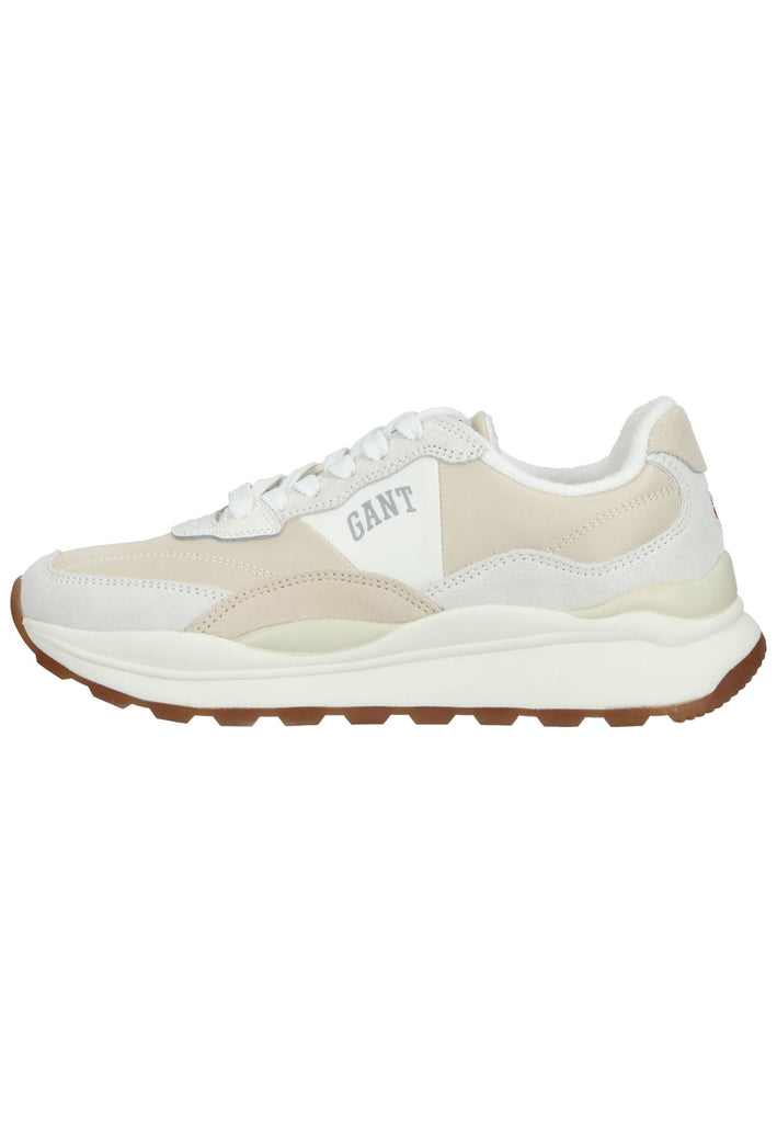 GANT Sneaker Veloursleder/Textil Weiß - surf4shoes