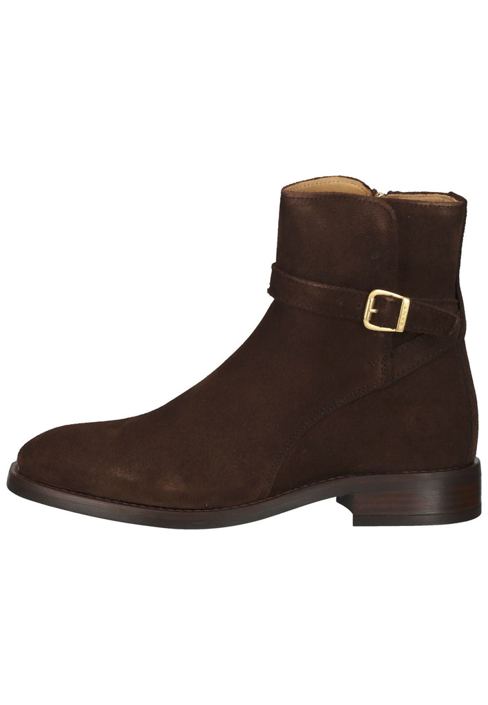 GANT Stiefelette Veloursleder/Textil Dunkelbraun - surf4shoes