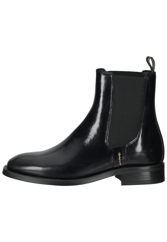 GANT Stiefelette Leder/Textil Schwarz - surf4shoes