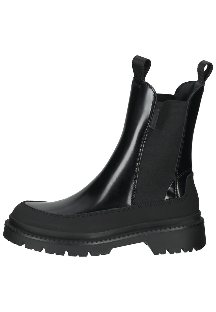 GANT Stiefelette Leder/Textil Schwarz Lack - surf4shoes