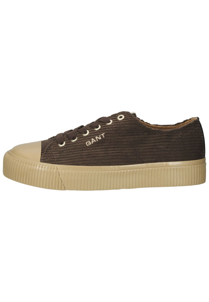GANT Sneaker Baumwolle Dunkelbraun - surf4shoes