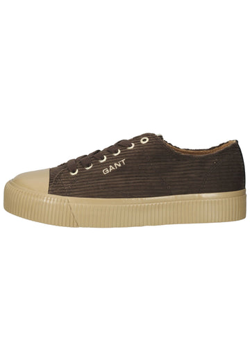 GANT Sneaker Baumwolle Dunkelbraun - surf4shoes