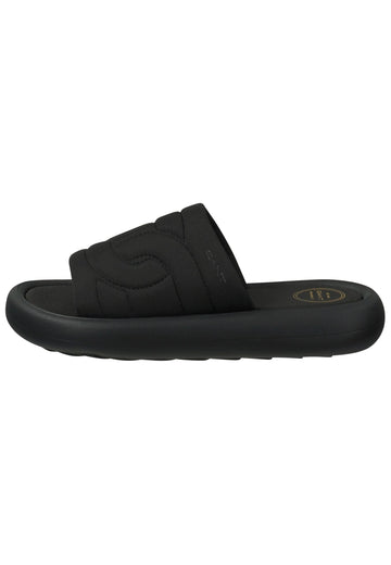 GANT Pantoletten Nylon Schwarz - surf4shoes