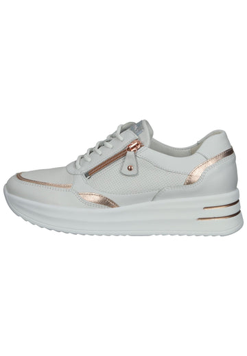 Waldläufer Sneaker Leder Weiß - surf4shoes