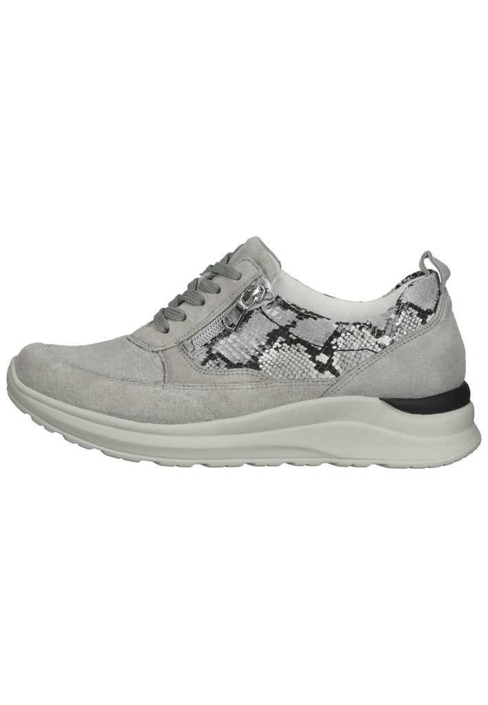 Waldläufer Sneaker Leder/Textil Grau - surf4shoes