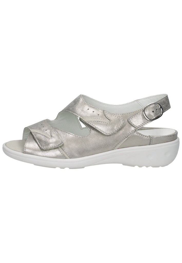 Waldläufer Sandalen Leder Hellgrau - surf4shoes