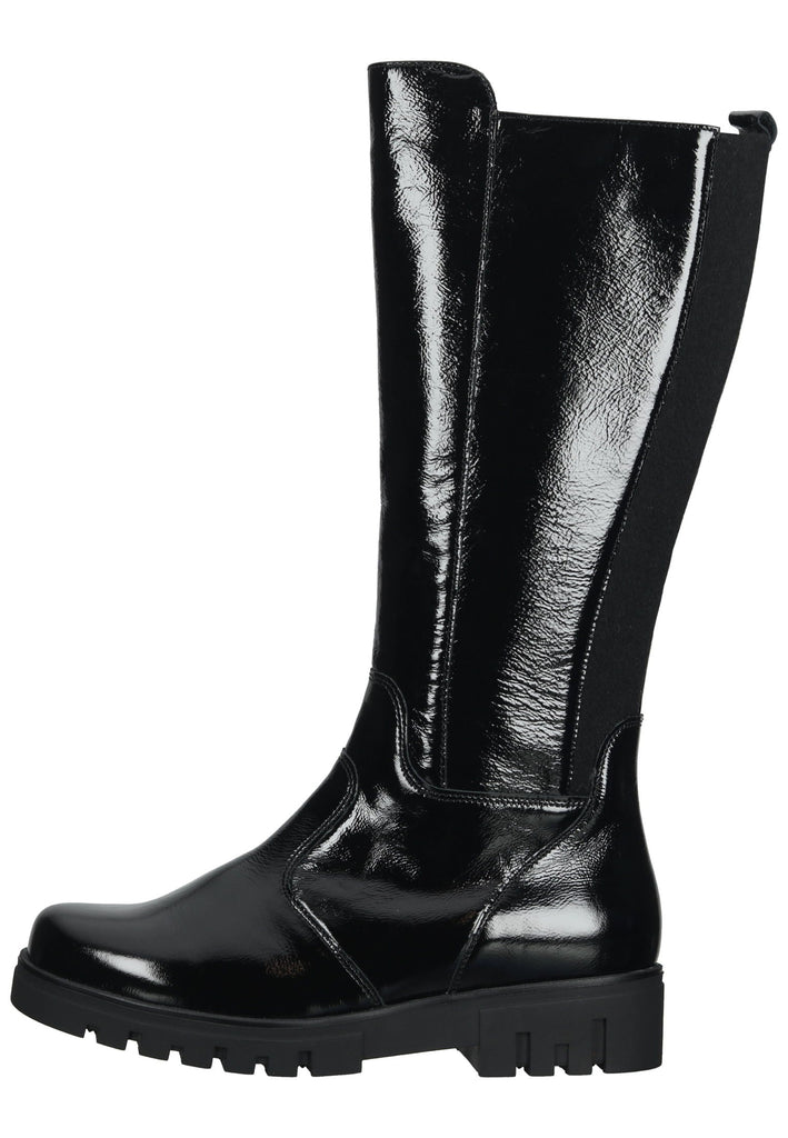 Waldläufer Stiefel Leder Schwarz - surf4shoes