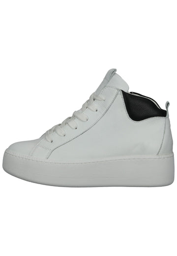 Waldläufer Sneaker Leder Weiß - surf4shoes