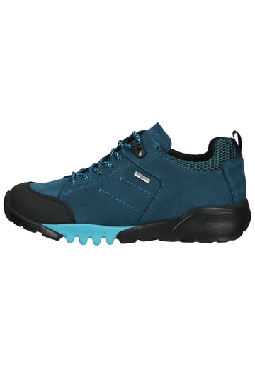 Waldläufer Wanderschuhe Leder/Textil Türkis - surf4shoes