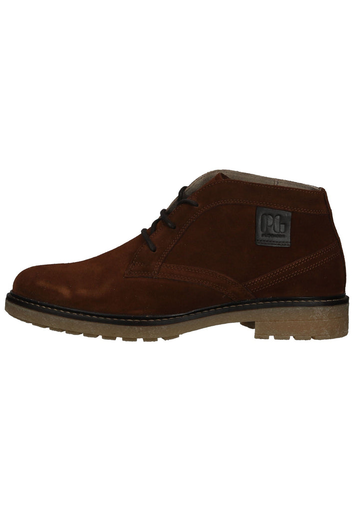 Pius Gabor Stiefelette Veloursleder Mittelbraun - surf4shoes