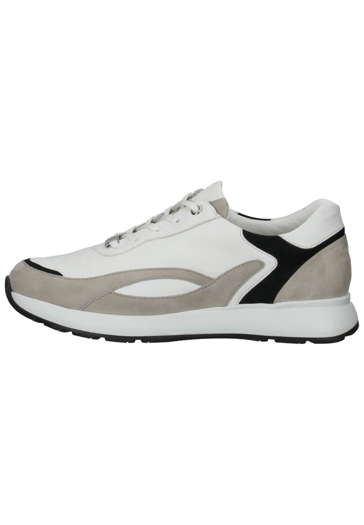 HASSIA Sneaker Leder Weiß/Beige - surf4shoes
