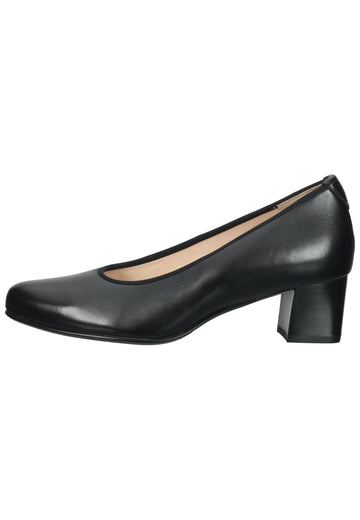 HASSIA Pumps Leder Schwarz - surf4shoes