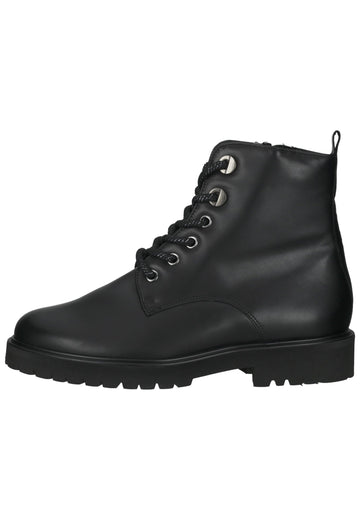 HASSIA Stiefelette Leder Schwarz Warmfutter - surf4shoes