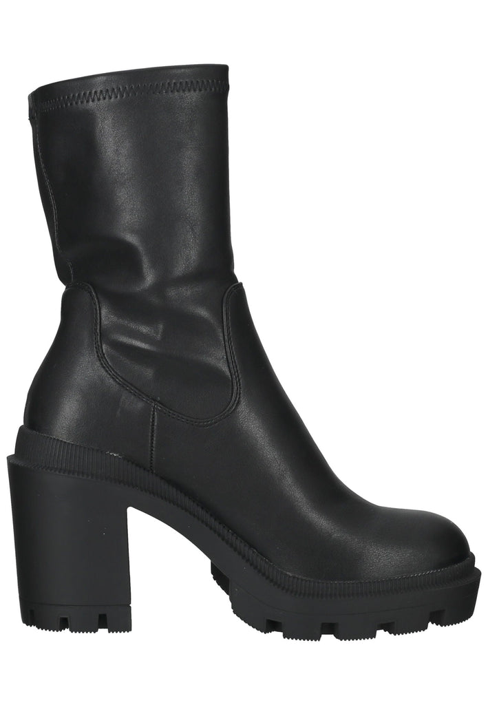 La Strada Stiefelette Lederimitat Schwarz - surf4shoes