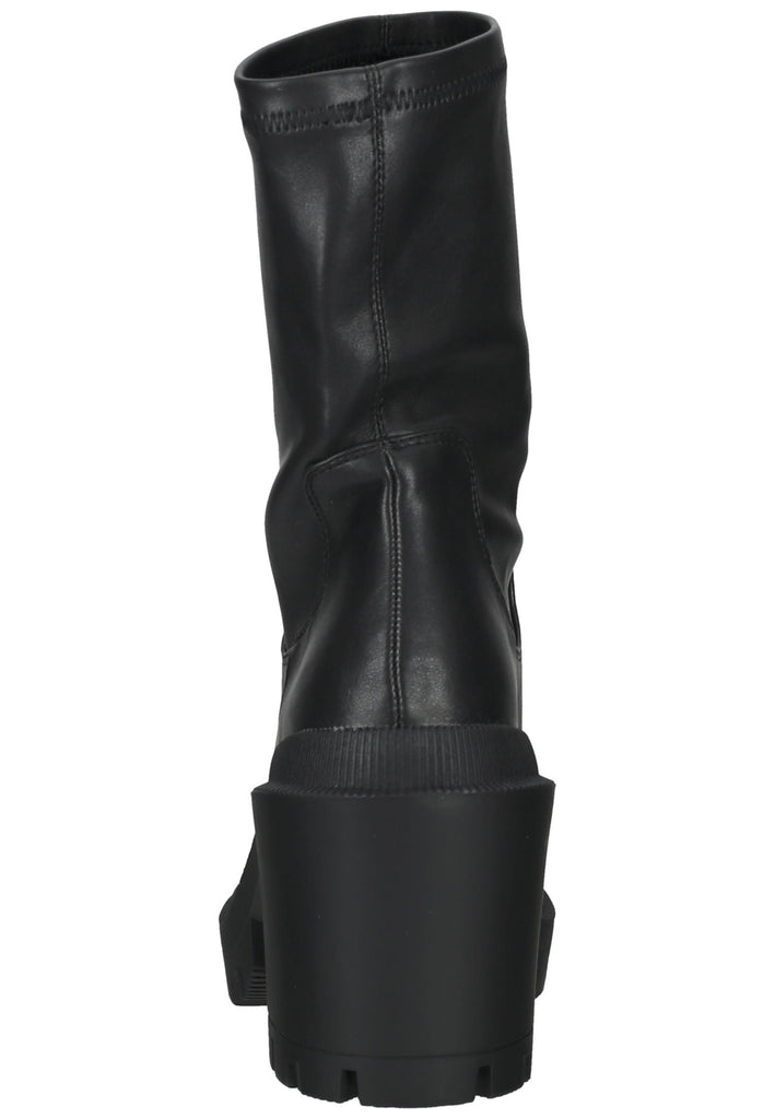 La Strada Stiefelette Lederimitat Schwarz - surf4shoes