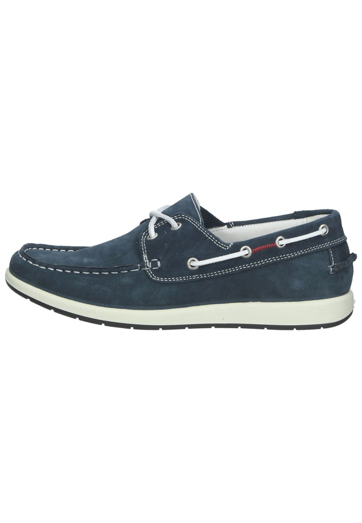 IMAC Halbschuhe Veloursleder Navy - surf4shoes