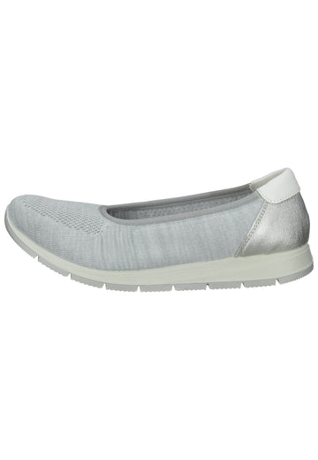 IMAC Ballerinas Lederimitat Grau - surf4shoes