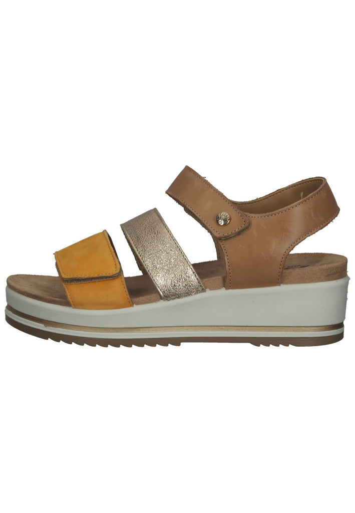 IMAC Sandalen Leder Braun/Gelb - surf4shoes