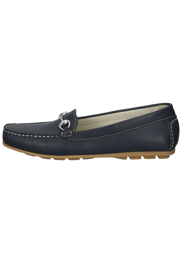 IMAC Slipper Leder Blau/Beige - surf4shoes