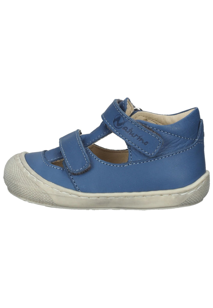 Naturino Halbschuhe Leder Blau - surf4shoes