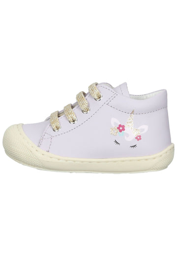 Naturino Halbschuhe Leder Violett - surf4shoes