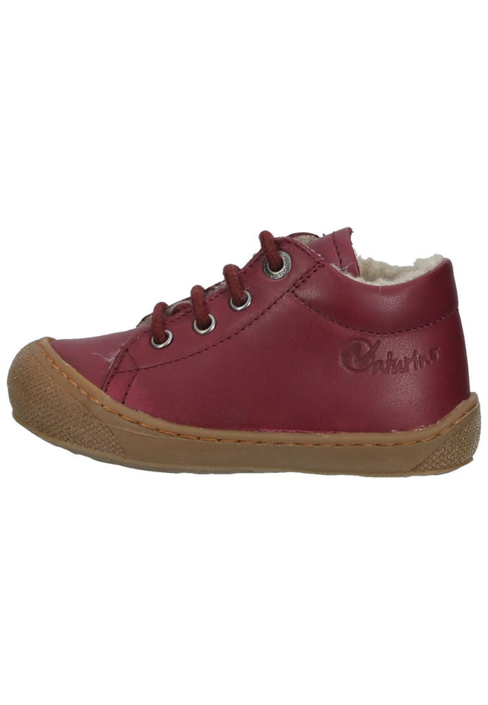 Naturino Halbschuhe Nappaleder Bordeaux Warmfutter - surf4shoes