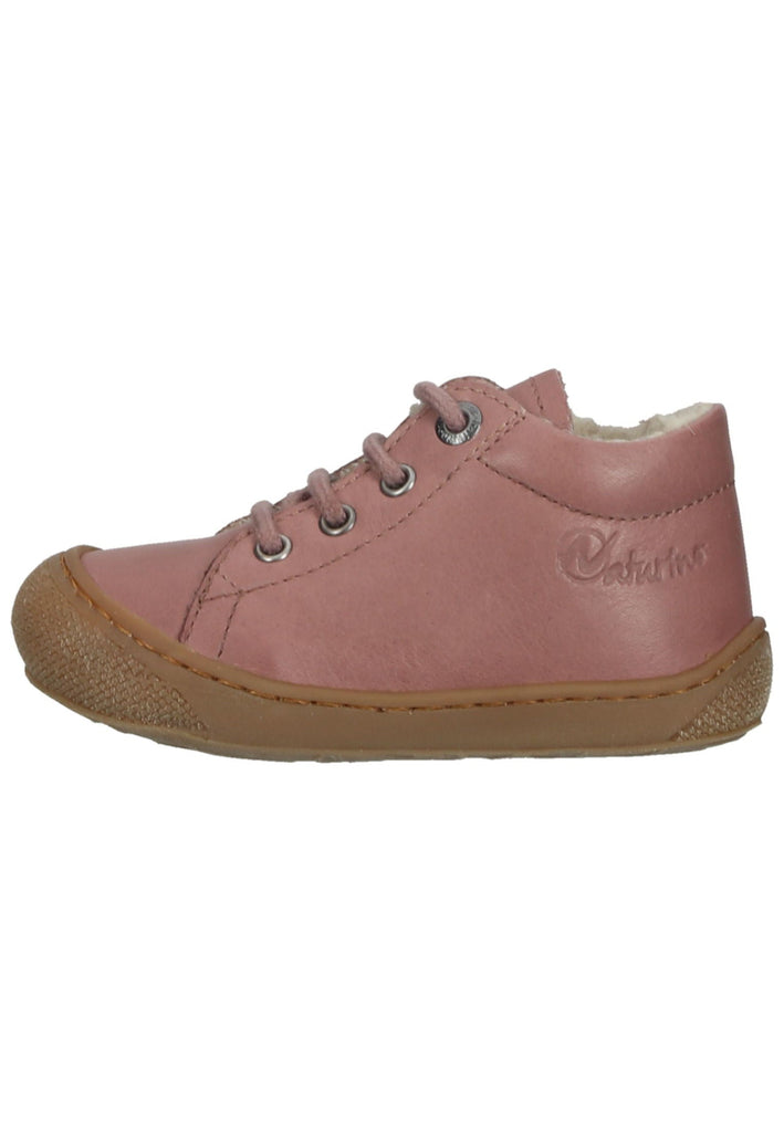 Naturino Halbschuhe Nappaleder Rosa Warmfutter - surf4shoes