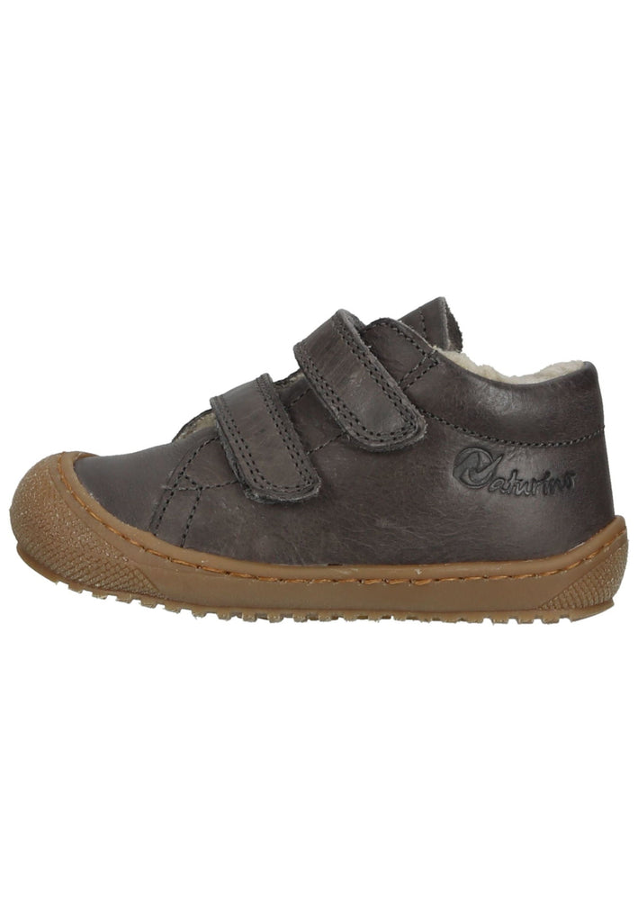 Naturino Halbschuhe Leder Dunkelgrau Warmfutter - surf4shoes
