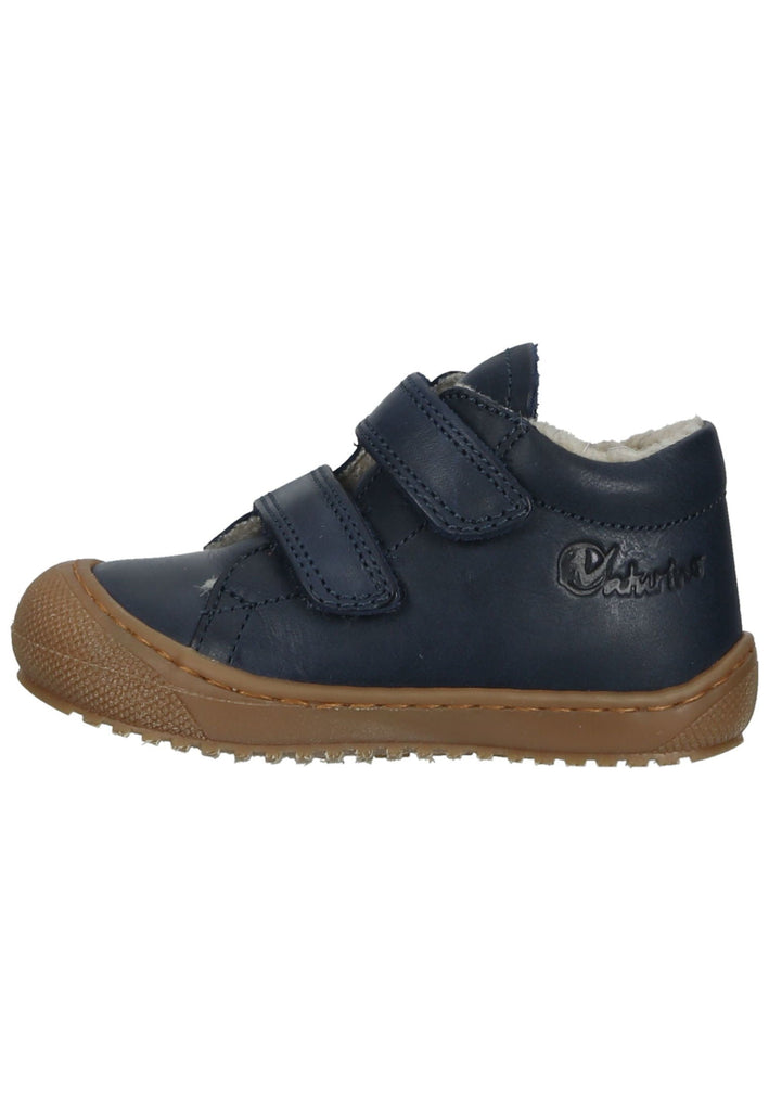 Naturino Halbschuhe Leder Blau Warmfutter - surf4shoes