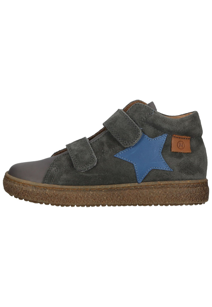 Naturino Sneaker Nappaleder Dunkelgrau - surf4shoes