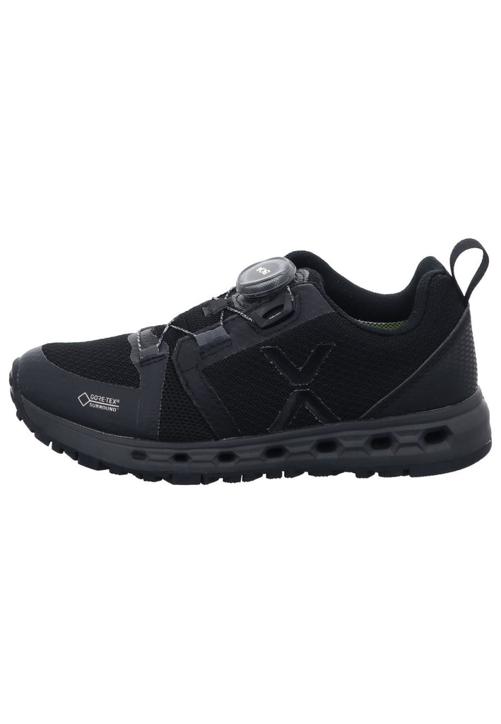 VADO Sneaker Lederimitat/Textil Schwarz - surf4shoes