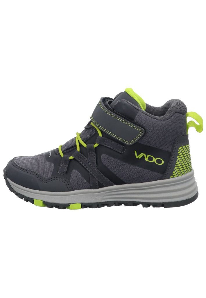 VADO Sneaker Lederimitat/Textil Charcoal - surf4shoes