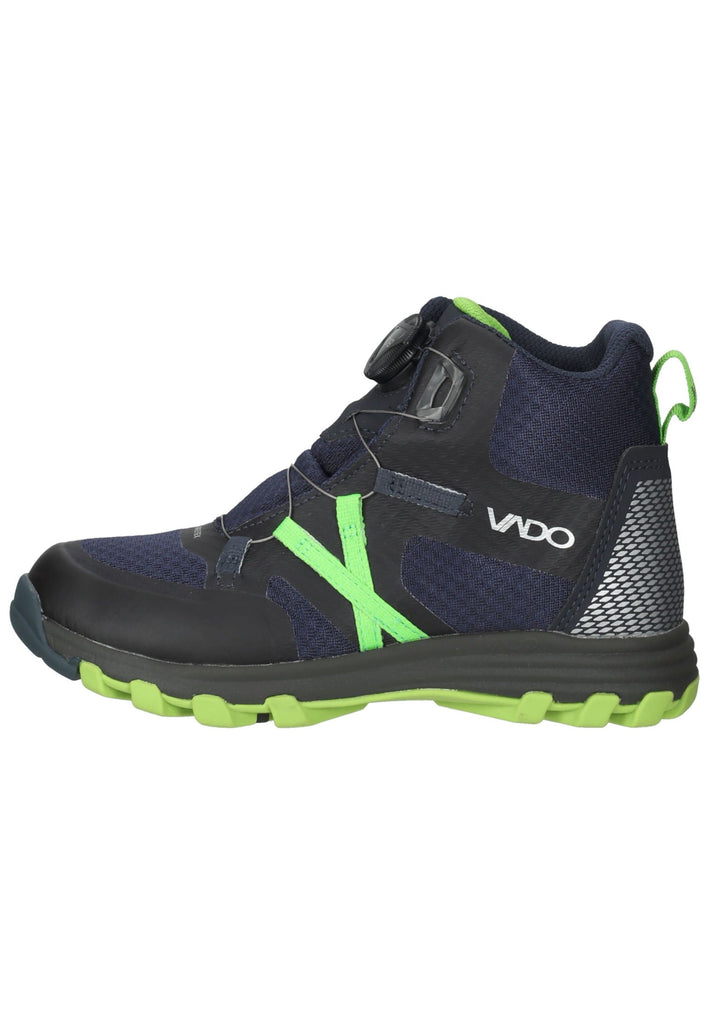 VADO Stiefelette Mesh Navy Warmfutter - surf4shoes