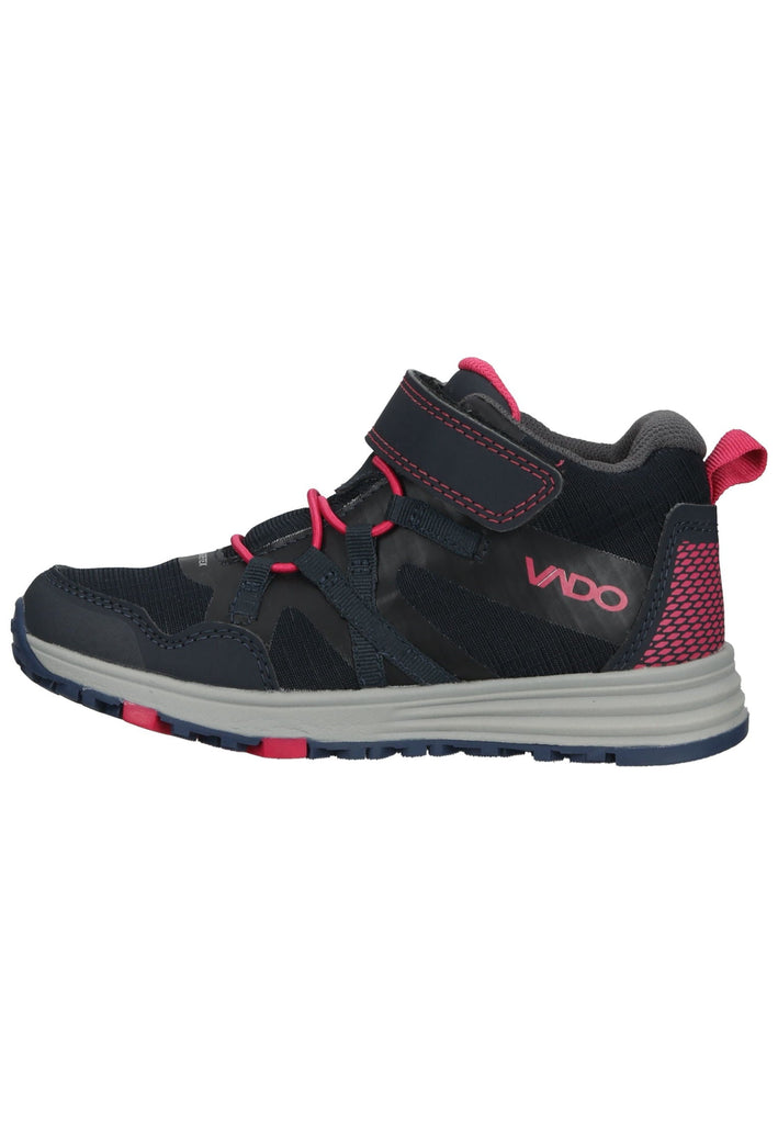 VADO Sneaker Lederimitat/Nylon Dunkelblau Warmfutter - surf4shoes