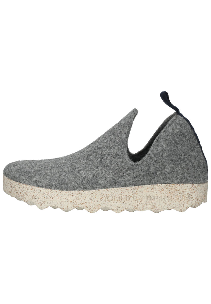 ASPORTUGUESAS Hausschuhe Filz Grau - surf4shoes