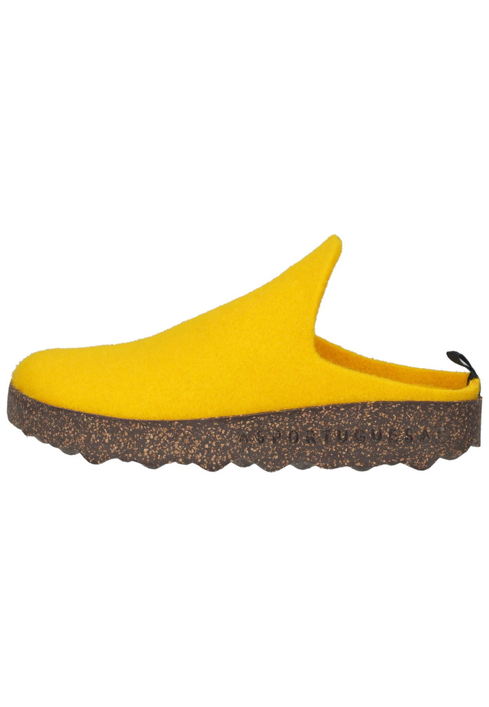 ASPORTUGUESAS Hausschuhe Filz Gelb - surf4shoes