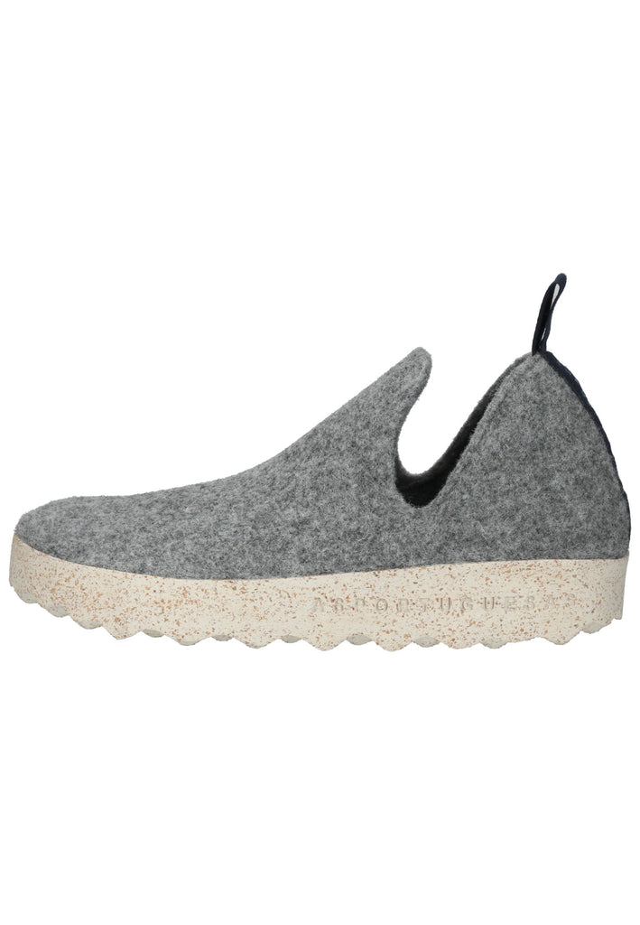 ASPORTUGUESAS Hausschuhe Filz Grau - surf4shoes