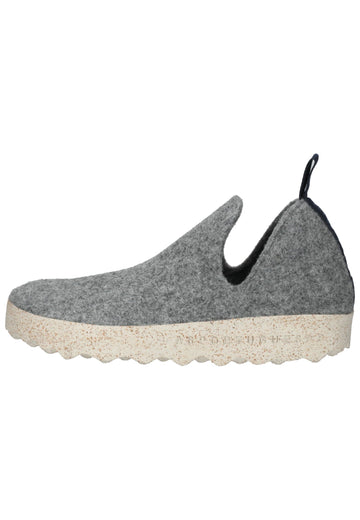 ASPORTUGUESAS Hausschuhe Filz Grau - surf4shoes