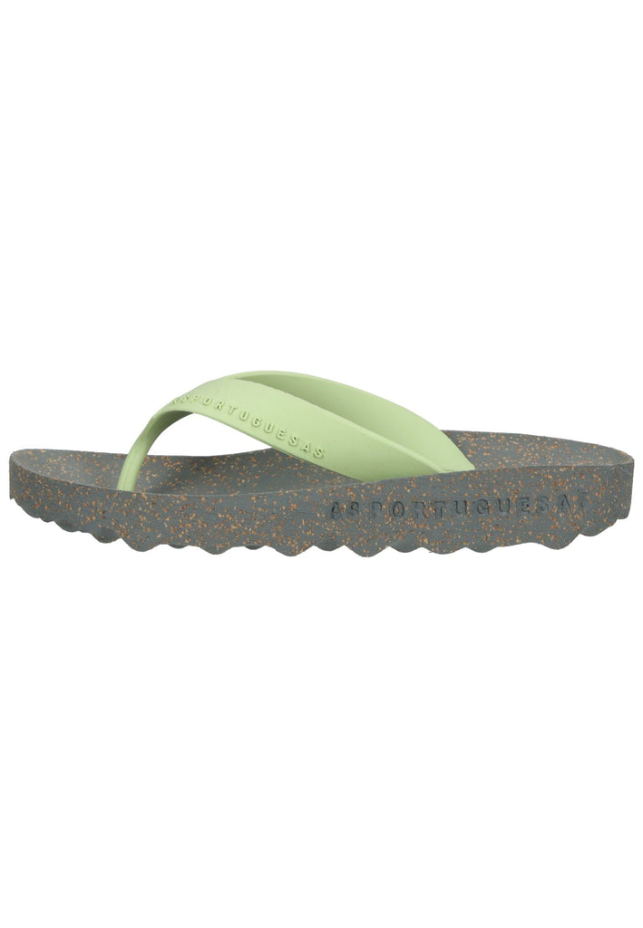 ASPORTUGUESAS Zehensteg Lederimitat Mint - surf4shoes