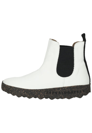 ASPORTUGUESAS Stiefelette Leder/Textil Weiß Warmfutter - surf4shoes