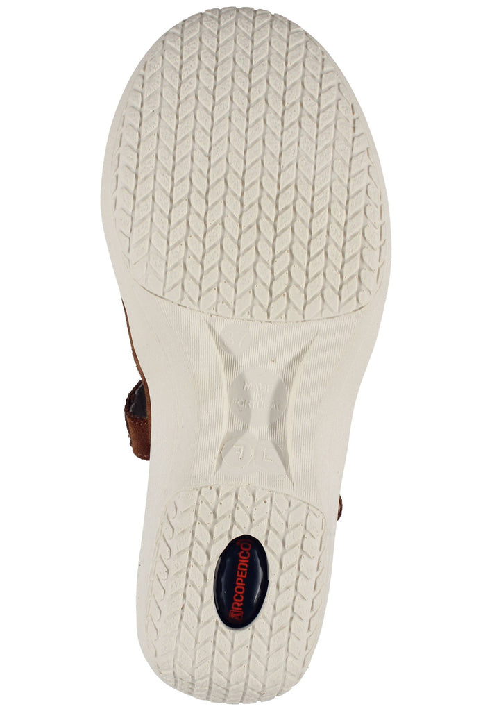 ARCOPEDICO Ballerinas Lederimitat Braun - surf4shoes