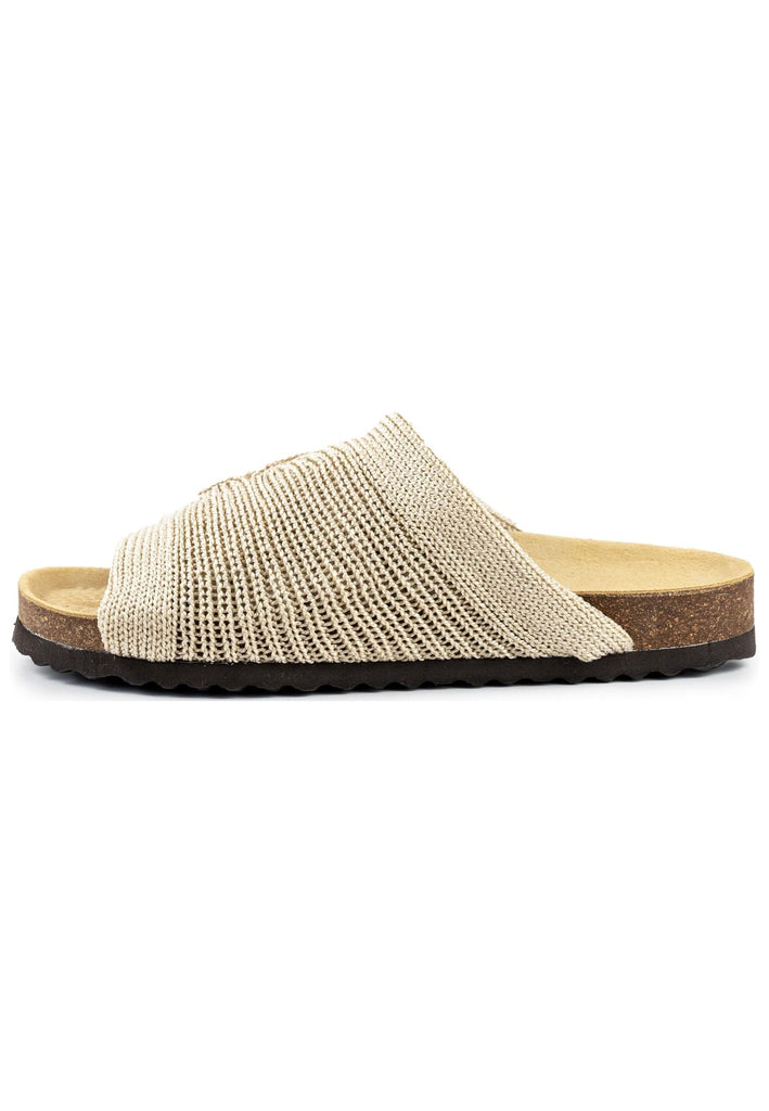 ARCOPEDICO Hausschuhe Textil Beige - surf4shoes