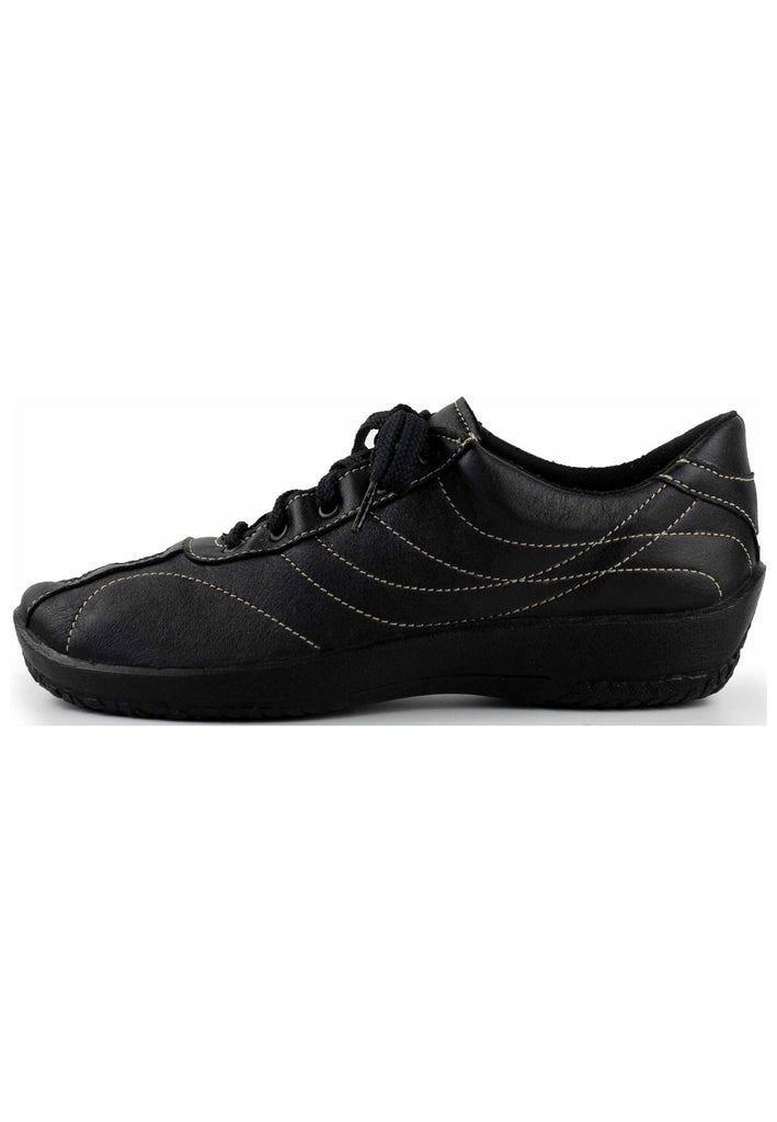 ARCOPEDICO Sneaker Lederimitat Schwarz - surf4shoes