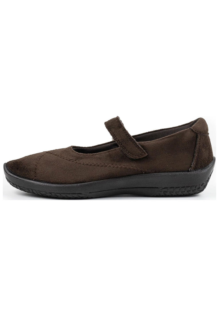 ARCOPEDICO Ballerinas Lederimitat Braun - surf4shoes