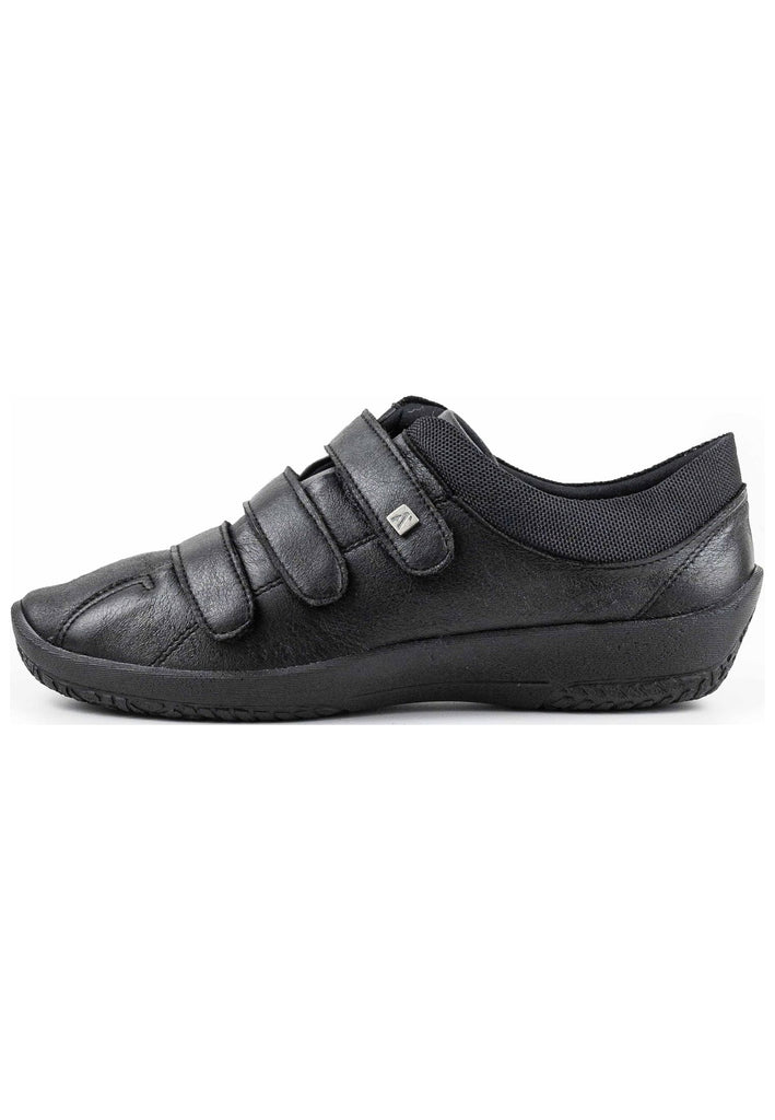ARCOPEDICO Halbschuhe Lederimitat/Textil Schwarz - surf4shoes